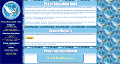 Desktop Screenshot of fundpeace.org
