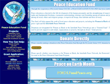 Tablet Screenshot of fundpeace.org